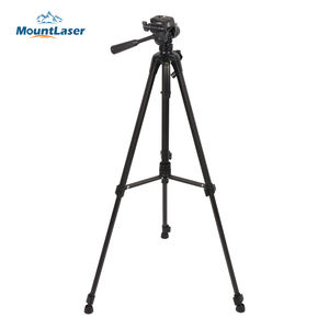 Tré<span class=keywords><strong>pied</strong></span> en aluminium noir série B5 Tré<span class=keywords><strong>pied</strong></span> de niveau <span class=keywords><strong>laser</strong></span> rotatif télescopique avec tête inclinable à filetage 1/4 "x20 <span class=keywords><strong>pour</strong></span> la construction ou la caméra - Product Image 6