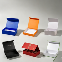 Boîte de présentation rigide à bord fin de qualité supérieure pour livres, série multi-tailles, assortie pour présentoir de vente au détail de thé hors ligne