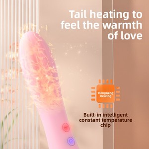 Vibromasseur en silicone à double tête Love Goddess Wand II AV rechargeable, <span class=keywords><strong>chauffant</strong></span>, à fréquence variable, pour femmes, jouet sexuel pour adultes - Product Image 2