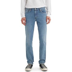 Jeans en denim coupe droite pour homme, modernes et essentiels, conçus pour un look décontracté raffiné et une grande liberté de mouvement tout au long de la journée. - Product Image 6