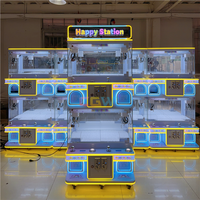Terrain de jeu intérieur personnalisé multijoueur avec machine à griffes à prix, équipement d'arcade à prix pour terrain de jeu intérieur multijoueur