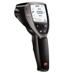 Thermomètre infrarouge Testo 835-H1, 3 piles AA, pistolet thermique industriel sans contact, temps de réponse de 0,5 s - Product Image 4