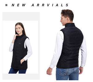 Dericsson Men <b>Women</b> Smart Heating <b>Vest</b> Rechargeable Winter Warm Thermostatic <b>Heated</b> <b>Vest</b> In Stock - Product Image 5
