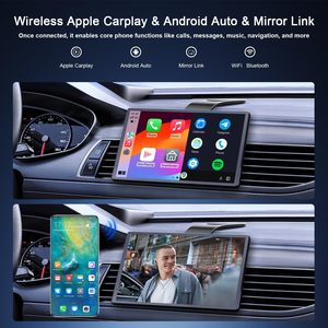 Xách Tay 8 Inch Từ Carplay Màn Hình Navigation Xe MP5 Máy Nghe Nhạc 360 Độ Xoay Không Dây Xe Máy Tính Bảng Cho Tất Cả Các Xe - Product Image 5