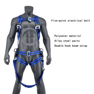 Mùa Thu bắt giữ bảo vệ ngành công nghiệp xây dựng giàn giáo làm việc toàn thân vành đai an toàn an ninh khai thác với eo đệm - Product Image 3