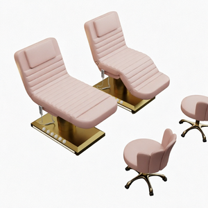 Fauteuil de tatouage électrique réglable et rotatif au design moderne pour salon de beauté - Lit de luxe à 4 positions inclinables pour clinique dentaire, soins du visage et spa - Product Image 1