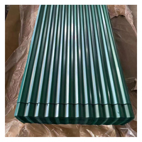 Tuiles de toiture en acier galvanisé ondulé 0,35*850*3,66M Prix Feuille de toiture métallique pour service de découpe de feuilles inclus