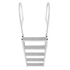 Passerelle industrielle en aluminium pour usage marin avec double main courante de sécurité et conception de quai rabattable pour <span class=keywords><strong>escalier</strong></span> extérieur <span class=keywords><strong>piscine</strong></span>/lac - Product Image 6
