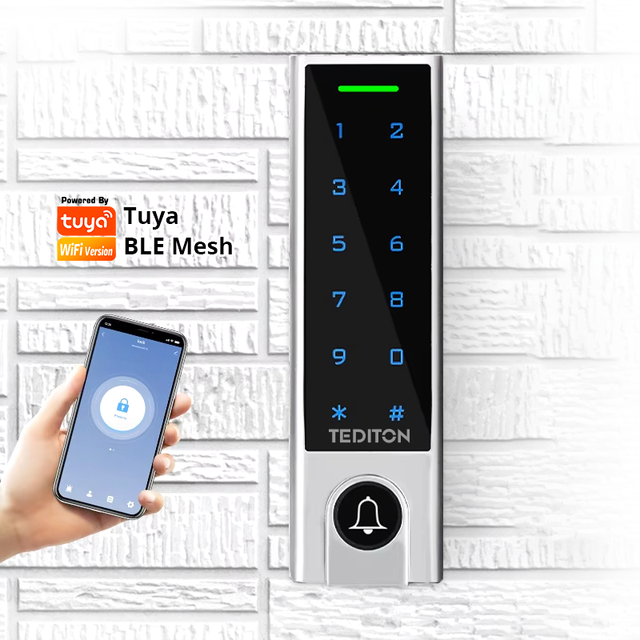 Tediton Security TTlock App Attendance System Smart Lock Wireless Digital Reader Access Control Door Lock