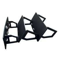 WLT Panneau de rebond pliable en HDPE pour l'entraînement de football, idéal pour les académies et les équipes – Vente en gros usine