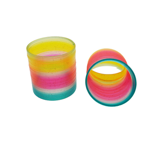 Jouets pour enfants, grand cercle arc-en-ciel coloré, ressort magique, cercle arc-en-ciel, jouets amusants - Product Image 4