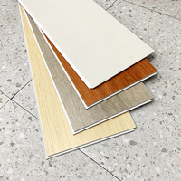 Moderne Neue Materialien Umweltfreundlicher Marmor-Eichen-Optik PVC-Vinyl-Bodenfliesen Wasserdicht und Feuerfest SPC-Boden