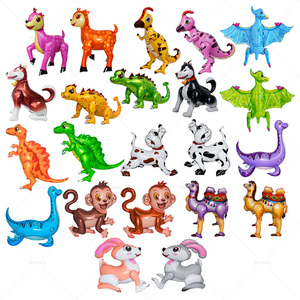 Ballons en aluminium 3D Dinosaures et animaux de la jungle pour fête d'<span class=keywords><strong>anniversaire</strong></span> d'enfants et célébrations - Product Image 1