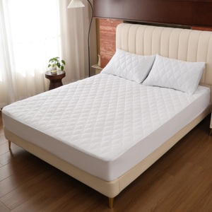 Protector de Colchón Impermeable y Cómodo en Oferta, Cubrecama Ajustable Suave, Cubrecolchón Impermeable de Poliéster - Product Image 2