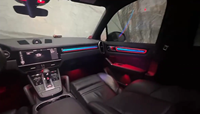 ICarsin para Porsche Cayenne 2018-2023, Kit de Paneles Decorativos con Luz Ambiental Dinámica y Colorida, Accesorios de Actualización de Iluminación LED Interior
