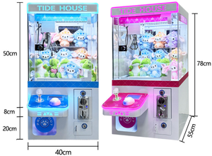 Offerta Speciale: Macchina Artiglio Mini Rosa a Moneta per Catturare Peluche, Alta Qualità, Direttamente dalla Fabbrica - Gioco Arcade TIDE HOUSE - Product Image 5