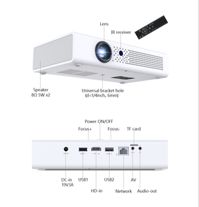 BYINTEK <span class=keywords><strong>UFO</strong></span> R19 proiettore Wifi Android Multimedia Dlp proiettore portatile intelligente Mini proiettore per telefono - Product Image 2