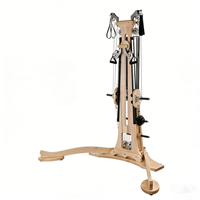 Tour de poulies de Pilates réglable ProReach haut de gamme en bois d'érable massif, modèle professionnel pour l'entraînement, l'équipement de fitness et la santé