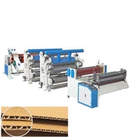 Máquina Automática Corrugadora de Una Cara Acanalado E para Fabricar Productos de Cajas de Cartón