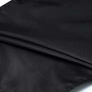 Drapeau de voiture uni, noir, 12*18 pouces, impression numérique double face - Product Image 4