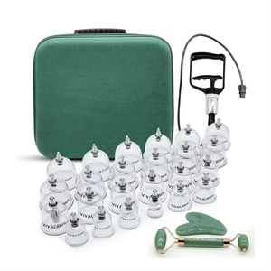 Perangkat alat elektronik tahan guncangan, tas kotak penyimpanan perjalanan keras untuk <span class=keywords><strong>Set</strong></span> terapi bekam tubuh, alat pemijat, hanya sarung - Product Image 2