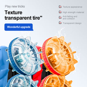 Glow tekerlek Stunt Amphibious RC köpekbalığı oyuncak arabalar çocuklar için jest algılama uzaktan kumandalı kamyon oyuncak 2.4ghz radyo kontrol aracı - Product Image 4