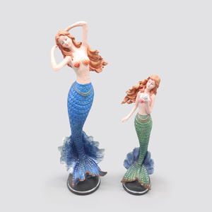 Figura <span class=keywords><strong>de</strong></span> sirena <span class=keywords><strong>de</strong></span> la resina arte escultura bruja estatua decoración regalo casa estatuilla hogar Decoración - Product Image 1