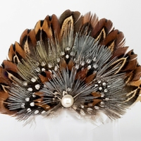 Plumes naturelles DIY pour chapeaux, accessoires de coiffure, pinces à cheveux, bandeaux, fascinators, fleurs et décorations de mariage