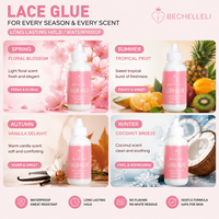 Kit d'entretien pour perruques OEM/ODM en gros, colle à perruque en dentelle de haute qualité, imperméable, forte tenue, marque privée, au-dessus du MOQ 2 pièces