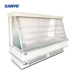 Réfrigérateur-congélateur semi-hauteur à porte vitrée, à température unique, refroidissement par air, 3 étagères, dégivrage automatique - Product Image 1
