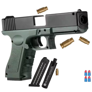 <span class=keywords><strong>Desert</strong></span> <span class=keywords><strong>Eagle</strong></span> Soft Bullet ForToy Gun per bambini ABS PlasticManual lancio di ShellOutdoor caricamento di tiro elettrico giocando - Product Image 1