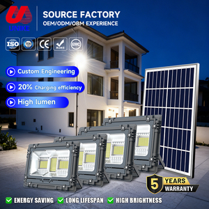 Projecteur LED solaire étanche IP65 en aluminium moulé sous pression pour terrains de football, puissances de 60W, 100W, 200W, 300W, 500W, 800W, directement de l'usine - Product Image 1