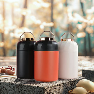 Vaso Térmico Apilable de Acero Inoxidable de 600 ml, Aislamiento de 12 a 24 Horas, para Camping, con Cuchara, para Adultos y Niños, Ecológico - Product Image 3