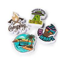 Autocollants adhésifs imperméables à l'eau avec impression personnalisée Autocollants de logo d'étiquette découpée Autocollant d'étiquette en vinyle