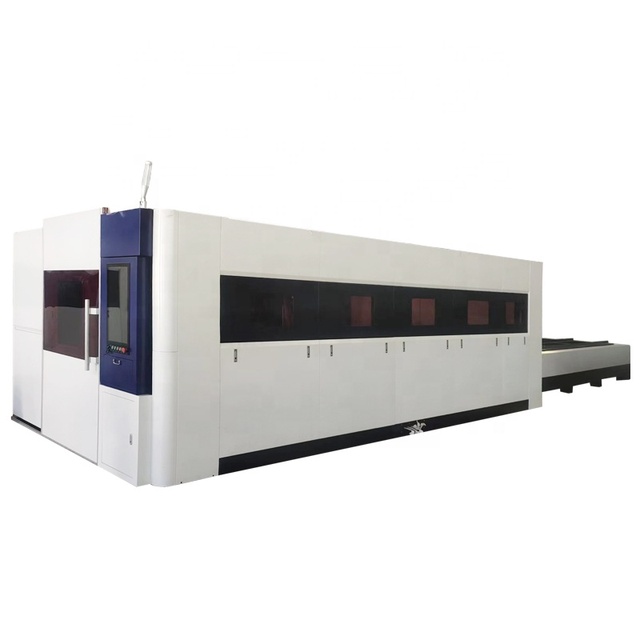 OCEAN LINK 3015 4020 6020 Fiber Laser Cutting Machine with Full Cover protection and Exchange Table