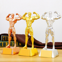 Fabricant Vente en gros Trophée de musculation Prix Hommes et femmes Concours de musculation Événements Trophée de musculation personnalisé