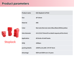 Chống trộm cắp EAS tag EAS Báo động cảm biến EAS stoplock cho móc trong các cửa hàng bán lẻ - Product Image 4
