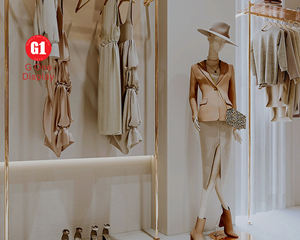 Customized Fashion Garment Shop Decorations Hot Ornaments Clothing Display <b>Shelf</b> for Retail Boutique Store Fitting - Product Image 6