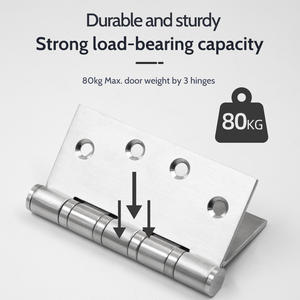 Оптовая продажа, дверные петли, 443 с 201 304 из нержавеющей стали, вес 80 кг, 310 открытый угол, свободный штифт, 1935 для DIN, левый правый - Product Image 5