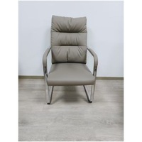 Chaise de bureau exécutive à dossier haut Appui-tête réglable Chaise pivotante en cuir ergonomique pour Chaise de conférence Bureau Silla De