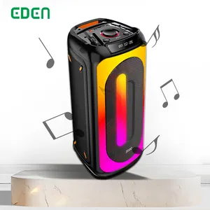 Outdoors OEM Factory Wireless Rechargeable Super Bass DJ Karaoke Portable Party Box Speaker with FM Radio Speakers