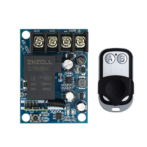 Tùy chỉnh DC12-80V 1 kênh <span class=keywords><strong>433MHz</strong></span> RF Receiver kim loại không dây RF điều khiển từ xa ekectric chuyển đổi khóa cửa với bìa Thiết bị chuyển mạch - Product Image 1