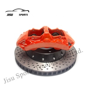 R18นิ้วระบบเบรกอัพเกรด6ลูกสูบล้อหน้า GT6โรเตอร์355-405มม. สำหรับ Porsche Cayenne Cayman VW <span class=keywords><strong>Mk1</strong></span>กอล์ฟ Honda Civic 2017 - Product Image 4