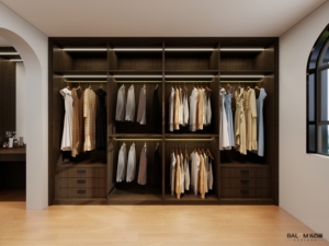 Organiseur de garde-robe à <span class=keywords><strong>prix</strong></span> d'usine, garde-robe haut de gamme, garde-robe ouverte, garde-robe éco-finie, composants de rangement modulaires, disposition - Product Image 4