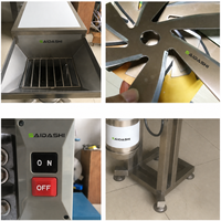 SAIDASHI Industriële Aardappel-Gember-Kruimelaar-Veegmachine voor het maken van ui-, gember- en knoflookpasta