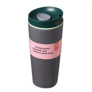 Termo de Acero Inoxidable 304 de Alta Calidad, Ecológico, Moderno y de Lujo, de 20 oz, para Oficina, Viajes, Agua, Café, Taza - Product Image 1