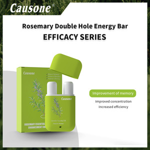 Barra Nasal con Aceite Esencial de Romero para Mejorar la Concentración, la Memoria y Aliviar el Estrés, Aroma Herbal, Ayuda para el Estudio - Product Image 3