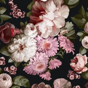Carta da Parati Floreale Vintage Inglese 5D con Rose Europee, Vendita all'Ingrosso 2026 - Product Image 1