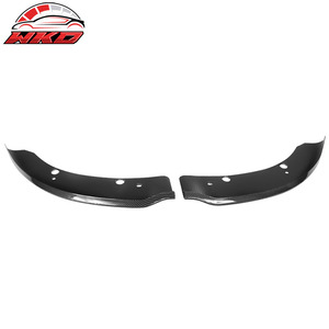 Pour Dodge Charger 2015-2023 SRT Scat Pack, séparateur de lèvre avant en fibre de carbone, kit carrosserie de haute qualité - Product Image 1