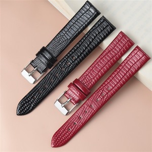 Bracelet en cuir souple motif lézard Upro Factory pour montres rétro pour femmes de 8 mm, 10 mm, 12 mm, 14 mm, 16 mm – Accessoires en cuir de vachette - Product Image 1